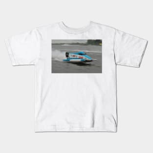 Powerboat Racing at Oulton Broad - Formula Grand Prix - Scott Curtis Kids T-Shirt